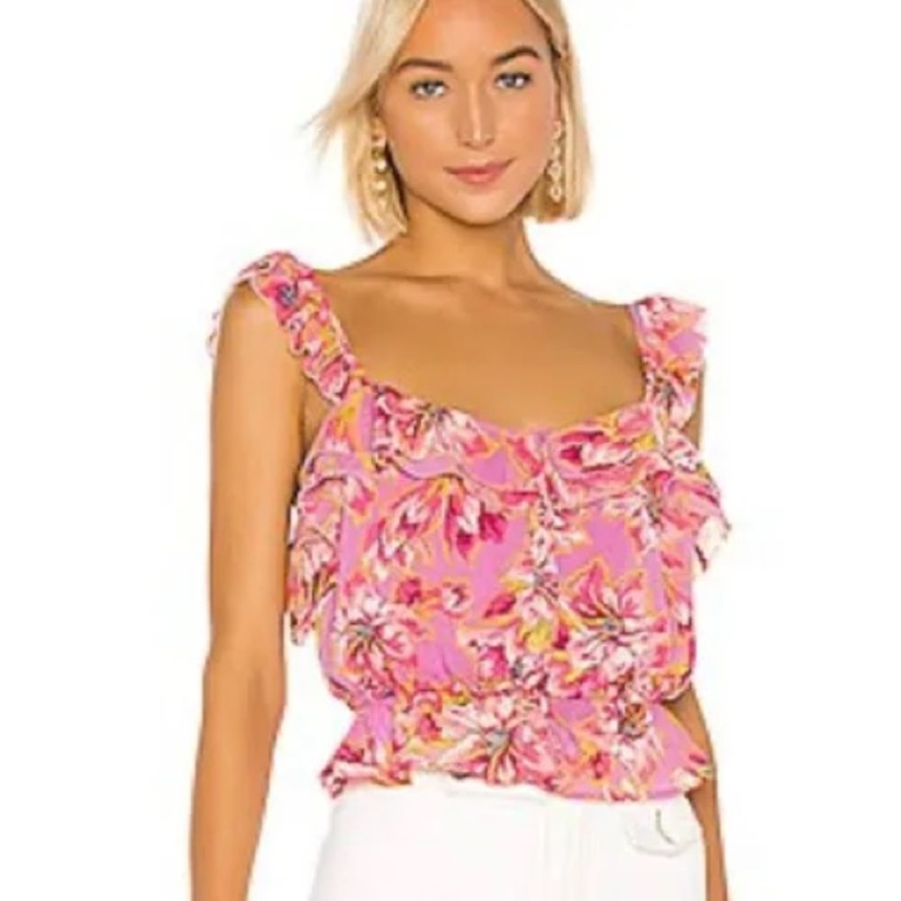 ⭐️3 for $30 | ASTR the label cropped Sherri top